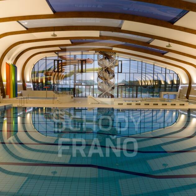 Schodisko v aquaparku svetový unikát